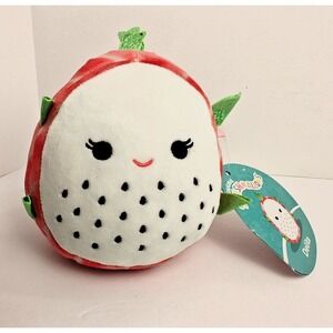 Squishmallow Delita Dragon Fruit 5 Inch Pink Fruit Plush Stuffed Animal NWT